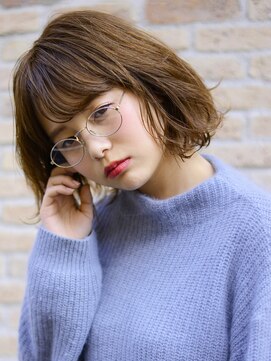 エムクランメイクス 原宿 表参道(m.clan MAKE'S) 大人かわいい 小顔 くせ毛風[黒髪ベリーショート/ミニマムボブ]