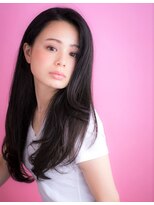 ソア 武蔵小杉(SOAR) ココアベージュグレージュカラーの黒髪ローライト小顔ボブウルフ