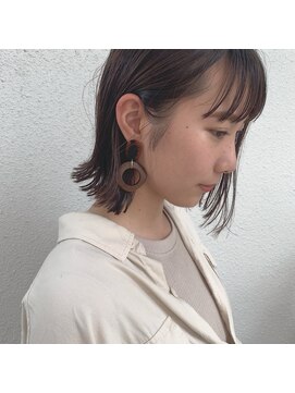 ステイシー(STACY) STACY 切りっぱなしボブ×抜け感×大人かわいい