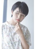 黒髪ショート