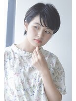 サンク ヘア アンド スパ パルシェ店(CINQ hair&spa) 黒髪ショート