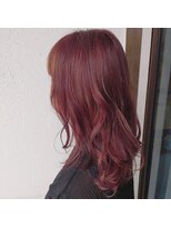ベルフェミンアプレ(Belle femin Apres) pink×purpleミックスヘア