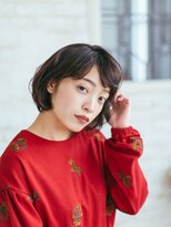 ヘアー アークス 上大岡店(hair ARKS)&nbsp;ツヤサラ大人スタイルのショートボブ☆ARKS上大岡