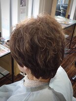 サク(SAKU) ショートスタイル　パーマ