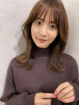 ブロウ ネックス ザ サロン 表参道(VLOW nex the salon) coall 表参道　シアカラー　大人可愛いミディ　似合わせ　長屋亨