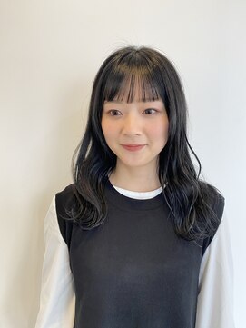 ヘアーブランドジン ヴェール(HAIR BRAND Jin Vert) Greige　color　long