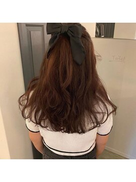 ジルコ ZiRCO long × cherry brown