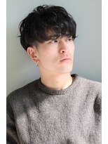 にもう 女将が提案するニュアンスパーマ韓国マッシュウルフ