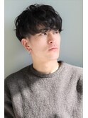 女将が提案するニュアンスパーマ韓国マッシュウルフ