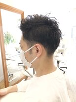 ヘッズ 本八幡店(HEADS)&nbsp;MEN'S HAIR  センターパート　サイドパート　韓国マッシュ