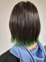 ネジヘアライフ(Nezi Hair Life) 先っちょ グリーン