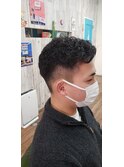 爽やか×ワイルドなパーマスタイル