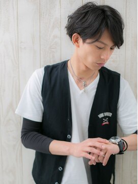 トニーアンドガイ メン 与野駅前店(TONI&GUY MEN) Ｗｉｌｄ＆Ｓｅｘｙ！ラフな刈り上げトランクスヘアe与野