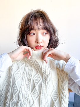 アンアミ キチジョウジ(Un ami Kichijoji) 【unami】ボブ×レイヤーパーマ　澤田杏奈