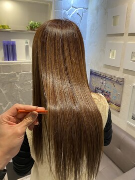 ヘアーズルーム 近鉄八尾(hair's RooM) アッシュブラウン☆アップグロスケアカラー