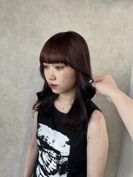 ミューバイケンジ(miu by KENJE) miu　深めボルドーカラー◎