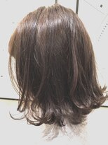 ヘアブランコブランコ 横浜(hair blanco_blanco)&nbsp;似合わせカット/くびれヘア/デザインカラー/艶ボルドー[横浜駅]