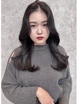 ジョエミバイアンアミ(joemi by Un ami) グレージュカラーシルキーベージュくびれヘア