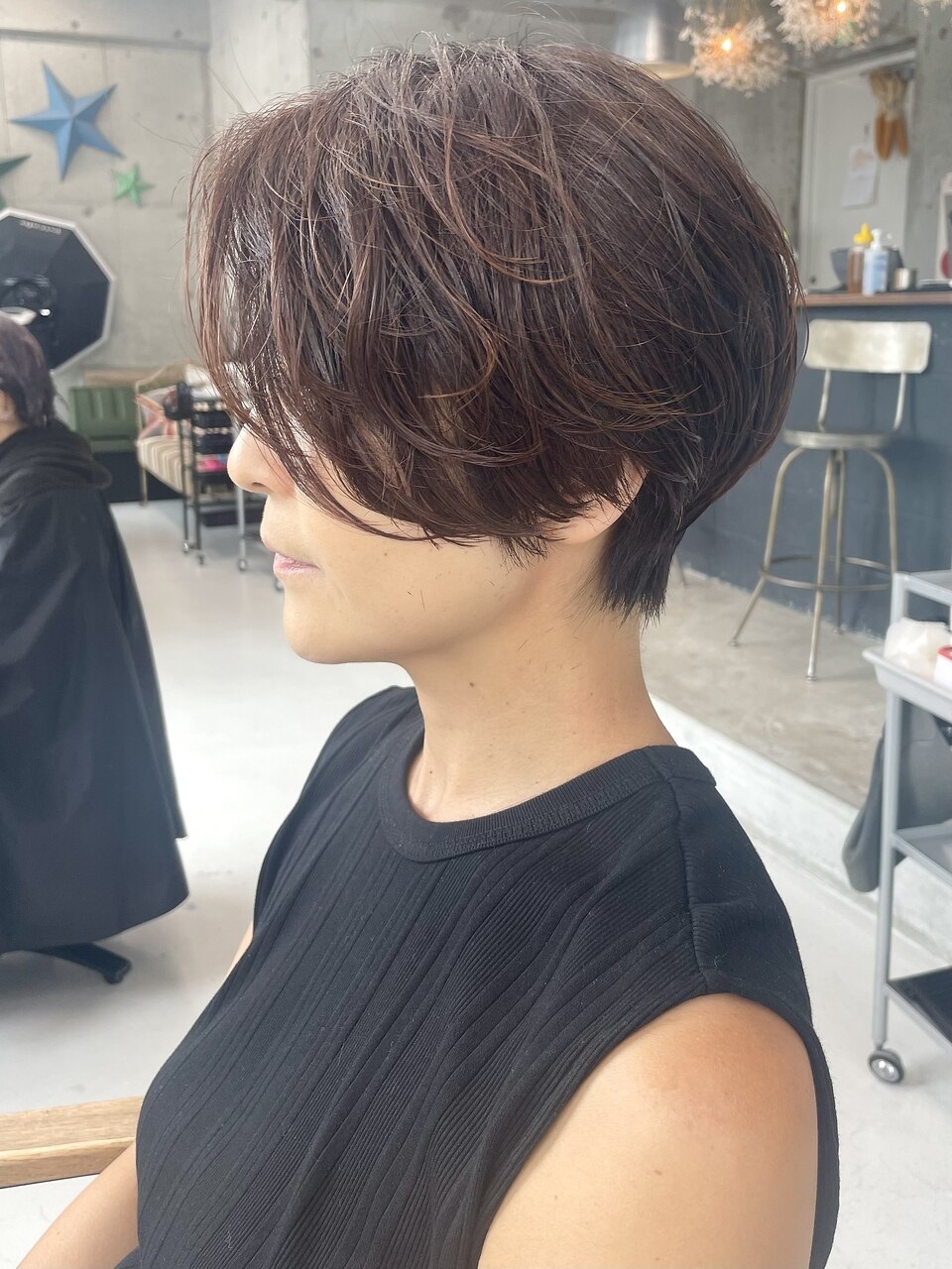 ショートパーマ 【福岡 パーマ デジタルパーマ 髪質改善