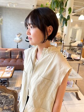 オブジェ シエル(obje't ciel) 【Obje’tciel】耳掛けショート【暮石唯】