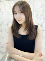 シーシンジュク 新宿南口(Sea shinjuku)&nbsp;韓国風前髪×レイヤーカット【新宿/前髪/レイヤーカット】