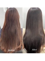 エクラートリアン 藤沢店(ECLART Lien)&nbsp;ダメージレス縮毛矯正＆イルミナカラー