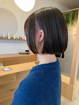 シー(See.) ボブ×インナーカラーピンクバイオレット