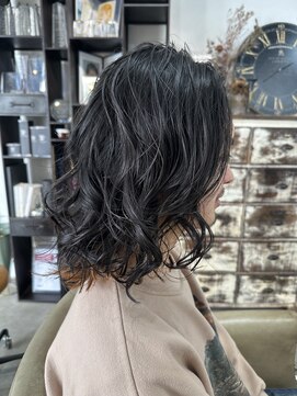 レガーレ(Legare) 春にオススメミディアムパーマスタイル