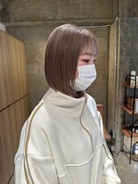 リブロ(liblo)&nbsp;【ボブ×ラベンダーベージュ】