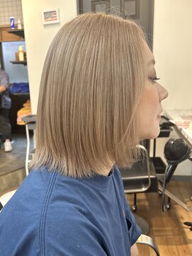 ラック 津田沼(LUCK) 前髪パーマ ぱっつん前髪 ボブパーマ