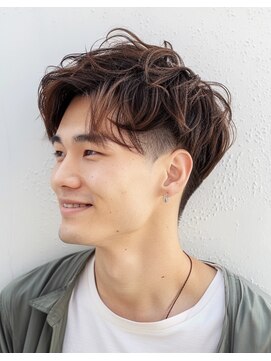 メンズ ルシードスタイル アウラ 松戸市五香(LUCIDO STYLE Aura) メンズスタイル【五香/メンズカット＜理容室＞/ブリーチ/眉毛】