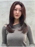 新潟/万代 前髪かき上げレイヤー