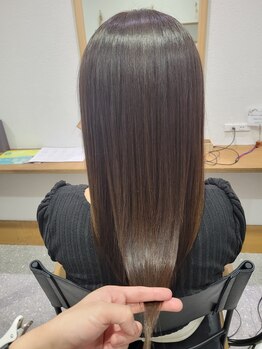 ベール(BALE)の写真/【カット+髪質改善ヴァリジョアトリートメント¥11000】BALE厳選のトリートメントで髪の毛に贅沢なご褒美を*