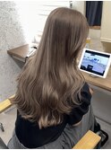 【ヘーゼルベージュ× レイヤーウェーブ】　浜崎　あきら
