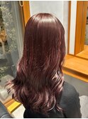 【ブリーチなしダブルカラー】カシスピンク/20代30代