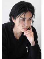 ココ 本八幡(KOKO)&nbsp;□ニュアンスパーマ波巻きパーマ#センターパート#ダークアッシュ