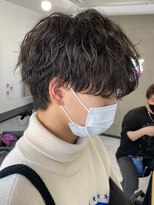 シャドウパーマメンズカットスパイラルパーマツイスパ波巻き
