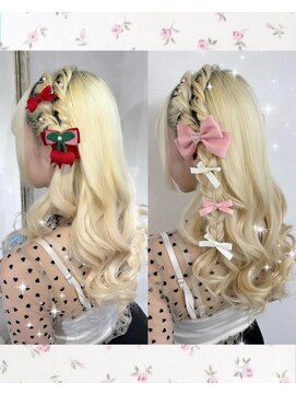 ヘアセット専門店 ナゴミ 池袋店(nagomi) ねじり編み込みたらし