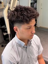 スイ(suiw)&nbsp;ショート無造作パーマ 【suiw】昭和町/天王寺/阿倍野