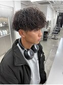 【Lond LOGAN亀井】名古屋シャドウパーマ　名古屋メンズカット