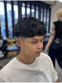 セット楽ちん◎メンズパーマスタイル