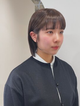 フィット ヒュー 千葉(fit hue) 似合わせカット/大人ガーリー/ダークアッシュ【千葉/千葉駅】