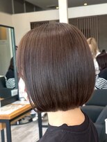 アトリエコア(Atelier Coa)&nbsp;太白区ショートボブくびれショートイルミナカラー顔周りレイヤー