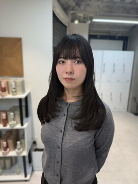 ザシェノンウメダ(THA CHAINON UMEDA) 心斎橋/着物ヘア/大人ガーリー/ダークアッシュ/似合わせカット