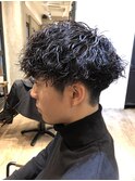 ツイストスパイラルパーマ/スパイキーショート/ツーブロック
