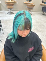 シカ 神戸三宮元町店(Cica) デザインカラー ローライト ブリーチ 神戸 三宮
