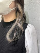 アジールヘア 池袋東口店(agir hair) ブリーチ&ダブルカラーインナーカラーミルクティー池袋東口