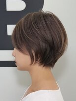 ブレス ヘアデザイン(BLESS hair design)&nbsp;静岡駅ハンサムショートボブショートカット顔周りレイヤーカット