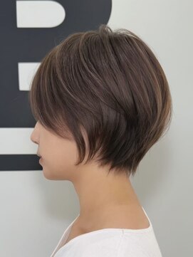 ブレス ヘアデザイン(BLESS hair design) 静岡駅ハンサムショートボブショートカット顔周りレイヤーカット