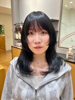 サラ ビューティ サイト 春日(SARA Beauty sight)&nbsp;透け感ブルーブラック